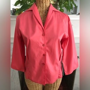 Vintage NWOT Button Down Blouse 36